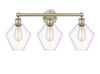 INNOVATIONS 616-3W-AB-G652-8 Cindyrella 3 26 inch Bath Vanity Light Antique Brass