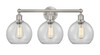 INNOVATIONS 616-3W-SN-G122-8 Athens 3 26 inch Bath Vanity Light Satin Nickel