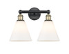 INNOVATIONS 616-2W-BAB-GBC-81 Berkshire 2 17 inch Bath Vanity Light Black Antique Brass