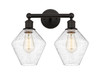 INNOVATIONS 616-2W-OB-G654-8 Cindyrella 2 17 inch Bath Vanity Light Oil Rubbed Bronze