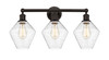 INNOVATIONS 616-3W-OB-G654-8 Cindyrella 3 26 inch Bath Vanity Light Oil Rubbed Bronze