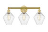 INNOVATIONS 616-3W-SG-G654-8 Cindyrella 3 26 inch Bath Vanity Light Satin Gold