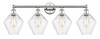 INNOVATIONS 616-4W-PN-G654-8 Cindyrella 4 35 inch Bath Vanity Light Polished Nickel