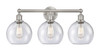 INNOVATIONS 616-3W-SN-G124-8 Athens 3 26 inch Bath Vanity Light Satin Nickel