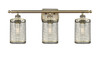 INNOVATIONS 516-3W-AB-M18-AB Nestbrook 3 26 inch Bath Vanity Light Antique Brass