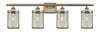 INNOVATIONS 516-4W-AB-M18-AB Nestbrook 4 36 inch Bath Vanity Light Antique Brass