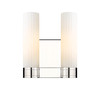 INNOVATIONS 429-2W-PN-G429-11WH Empire 2 10.5 inch Bath Vanity Light Polished Nickel