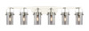 INNOVATIONS 423-6W-PN-G423-7SM Pilaster II Cylinder 6 44 inch Bath Vanity Light Polished Nickel