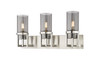 INNOVATIONS 426-3W-SN-G426-8SM Utopia 3 4.75 inch Bath Vanity Light Satin Nickel