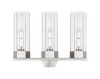 INNOVATIONS 427-3W-SN-G427-14CL Claverack 3 21.75 inch Bath Vanity Light Satin Nickel