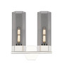 INNOVATIONS 427-2W-PN-G427-14SM Claverack 2 13 inch Bath Vanity Light Polished Nickel