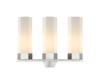 INNOVATIONS 427-3W-SN-G427-14WH Claverack 3 21.75 inch Bath Vanity Light Satin Nickel