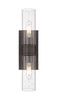 INNOVATIONS 617-2W-OB-G617-8SDY Boreas 2 18 inch Bath Vanity Light Oil Rubbed Bronze