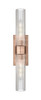 INNOVATIONS 617-2W-AC-G617-11SCL Boreas 2 24 inch Bath Vanity Light Antique Copper