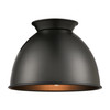 INNOVATIONS 616-2W-AC-M14-BK Adirondack 2 Light Bath Vanity Light part of the Edison Collection Antique Copper