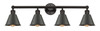 INNOVATIONS 616-4W-OB-M8-OB Smithfield 4 Light Bath Vanity Light part of the Ballston Collection Oil Rubbed Bronze