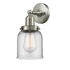INNOVATIONS 900H-1W-SN-G52 Small Bell 1 Light Bath Vanity Light part of the Austere Collection Brushed Satin Nickel