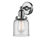 INNOVATIONS 900H-1W-PC-G52-LED Small Bell 1 Light Bath Vanity Light part of the Austere Collection Polished Chrome
