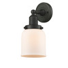 INNOVATIONS 900H-1W-OB-G51-LED Small Bell 1 Light Bath Vanity Light part of the Austere Collection Oil Rubbed Bronze