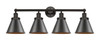 INNOVATIONS 616-4W-OB-M13-OB Appalachian 4 Light Bath Vanity Light part of the Franklin Restoration Collection Oil Rubbed Bronze