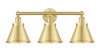 INNOVATIONS 616-3W-SG-M13-SG Appalachian 3 Light Bath Vanity Light part of the Franklin Restoration Collection Satin Gold