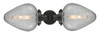 INNOVATIONS 900H-2W-OB-G165 Acorn 2 Light Bath Vanity Light part of the Austere Collection Oil Rubbed Bronze
