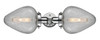 INNOVATIONS 900H-2W-PC-G165 Acorn 2 Light Bath Vanity Light part of the Austere Collection Polished Chrome