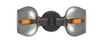 INNOVATIONS 900-2W-OB-G93 Olympia 2 Light Bath Vanity Light part of the Austere Collection Oil Rubbed Bronze