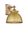 INNOVATIONS 516-1W-BB-M14-BB Adirondack 1 8.125 inch Sconce Brushed Brass