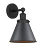 INNOVATIONS 616-1W-BK-M13-BK Appalachian 1 Light Sconce part of the Franklin Restoration Collection Matte Black