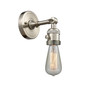 INNOVATIONS 203SW-SN-LED Bare Bulb 1 Light 4.5 inch Sconce With Switch Brushed Satin Nickel