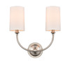 INNOVATIONS 372-2W-SN-S1-LED Giselle 2 Light 15 inch Sconce Brushed Satin Nickel