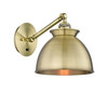 INNOVATIONS 317-1W-AB-M14-AB Adirondack 1 8.125 inch Sconce Antique Brass