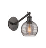 INNOVATIONS 317-1W-OB-G1213-6SM Deco Swirl 1 Light 6 inch Sconce Oil Rubbed Bronze