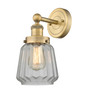 INNOVATIONS 616-1W-BB-G142 Chatham 1 6.5 inch Sconce Brushed Brass