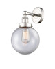 INNOVATIONS 616-1W-PN-G202-8 Beacon 1 6.5 inch Sconce Polished Nickel