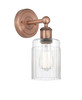INNOVATIONS 616-1W-AC-G342 Hadley 1 4.5 inch Sconce Antique Copper