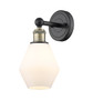 INNOVATIONS 616-1W-BAB-G651-6 Cindyrella 1 6 inch Sconce Black Antique Brass