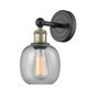 INNOVATIONS 616-1W-BAB-G104 Belfast 1 6 inch Sconce Black Antique Brass