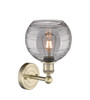 INNOVATIONS 616-1W-AB-G1213-8SM Athens Deco Swirl 1 8 inch Sconce Antique Brass