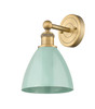 INNOVATIONS 616-1W-BB-MBD-75-SF Edison 1 7.5 inch Sconce Brushed Brass