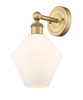 INNOVATIONS 616-1W-BB-G651-8 Cindyrella 1 8 inch Sconce Brushed Brass