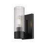 INNOVATIONS 429-1W-BK-G429-8CL Empire 1 4.5 inch Sconce Matte Black