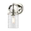 INNOVATIONS 423-1W-PN-G423-7DE Pilaster II Cylinder 1 4.5 inch Sconce Polished Nickel
