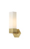 INNOVATIONS 427-1W-BB-G427-14WH Claverack 1 5.875 inch Sconce Brushed Brass