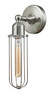 INNOVATIONS 900-1W-SN-CE225-LED Muselet 1 Light Sconce part of the Austere Collection Brushed Satin Nickel