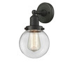 INNOVATIONS 900H-1W-OB-G202-6 Beacon 1 Light 6 inch Sconce Oil Rubbed Bronze