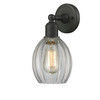 INNOVATIONS 900-1W-OB-G82 Melon 1 Light Sconce part of the Austere Collection Oil Rubbed Bronze