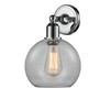 INNOVATIONS 900-1W-PC-G122 Sphere 1 Light Sconce part of the Austere Collection Polished Chrome