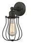 INNOVATIONS 900-1W-OB-CE513 Muselet 1 Light Sconce part of the Austere Collection Oil Rubbed Bronze